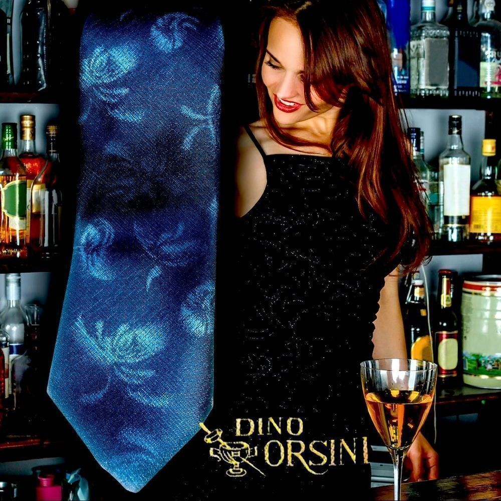 2.5”x55” skinny Dino Orsini tie